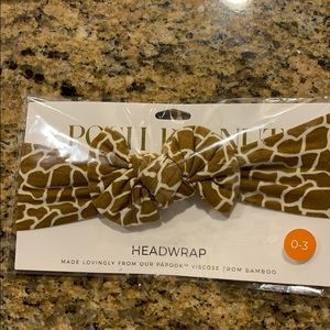Posh Peanut giraffe bow (billy print)